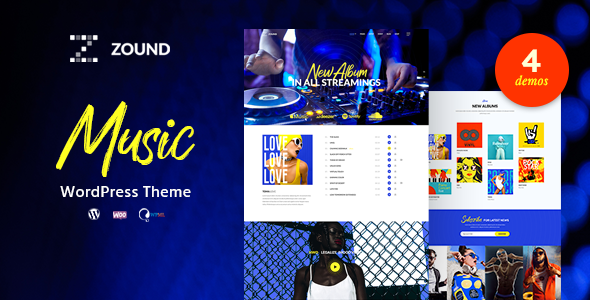 Zound - Music Band WordPress Theme Logo